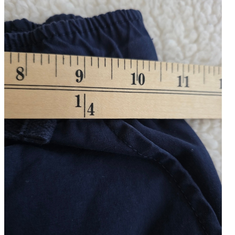 The Children's Place Boys Navy Blue Chino Pull-On Shorts Size 6 Elastic Waist - Picture 4 of 8